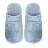 Pantufa Microfibra Porto Franco Azul GG - 2