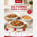 Ver imagem 3 de Conjunto de Assadeiras Ovais Marinex em Vidro Opaline Branco - 3 Peças