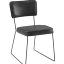 Ver imagem 4 de Cadeira para Sala de Jantar Escritório Estofada Base em Aço Roma