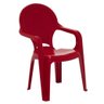 Cadeira Infantil Tique Taque em Polipropileno Vermelho - 11