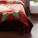 Ver imagem 2 de Cobertor Kyor Plus 420g Casal 180x220cm Brescia Marrom Jolitex
