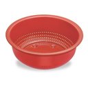 Ver imagem 1 de Lavatudo Lavarroz Aluminio Vermelho Médio 22X9Cm 0.067 Dona Chefa