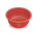 Ver imagem 2 de Lavatudo Lavarroz Aluminio Vermelho Médio 22X9Cm 0.067 Dona Chefa