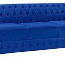 Ver imagem 1 de Namoradeira Chesterfield Bourbon Veludo 3 Lugares