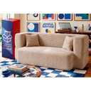 Ver imagem 1 de Sofá Cama Nômade 1,88m Xpand Tech Tecido Velourê Bege Cama Inbox