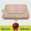 Ver imagem 3 de Sofá Cama Nômade 1,88m Xpand Tech Tecido Velourê Bege Cama Inbox