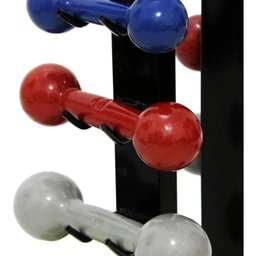 Suporte De Parede Halteres 5 Pares Halter De 1 a 5 Kg - 3