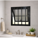 Ver imagem 1 de Vitro Maxim Ar com Grade Preto 40x60 Linha 25 Jade