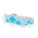 Ver imagem 3 de Cama Infantil Glow Nuvens Meninos