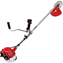 Roçadeira Profissional Nakashi L261M Com Guidão e Motor TU26 Ideal Para Cortes Rápidos e - 2