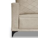 Ver imagem 4 de Sofá Eliot 2 Lugares 180 cm Linho Boucle Bege