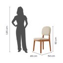 Ver imagem 7 de Kit 2 Cadeiras Évora - Móveis Minas