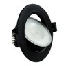 Kit 10 Spot Led 7w Redondo 6500k Preto Bivolt Foxlux - 1