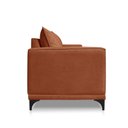 Ver imagem 6 de Sofá Eliot 2 Lugares 160 cm Linho Boucle Cobre
