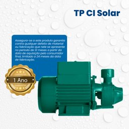 Bomba Solar Periférica Tp Ci 540w Motor Thebe Ip44 72v - 6