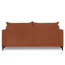 Ver imagem 2 de Sofá Eliot 2 Lugares 180 cm Linho Boucle Cobre