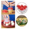 Mini Forma Silicone Fazer Rápido Ovo Cozido Fácil - 3