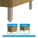 Ver imagem 5 de Cozinha de Canto Completa 284 X 234cm 13 Peças com Torre Quente e Paneleiro Slim Luciane