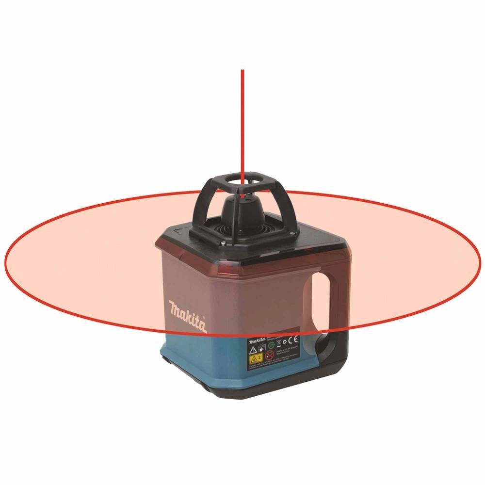 Nivelador Laser Giratorio 200m Ip54 com Suporte Controle Receptor Óculos Maleta Skr200z Makita - 2