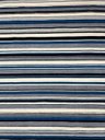 Ver imagem 1 de Tapete Tear 200x250 Chenile Listrado Azul Cru