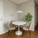 Ver imagem 4 de Mesa de Jantar Tulipa Saarinen Redonda 70cm Laca Branca