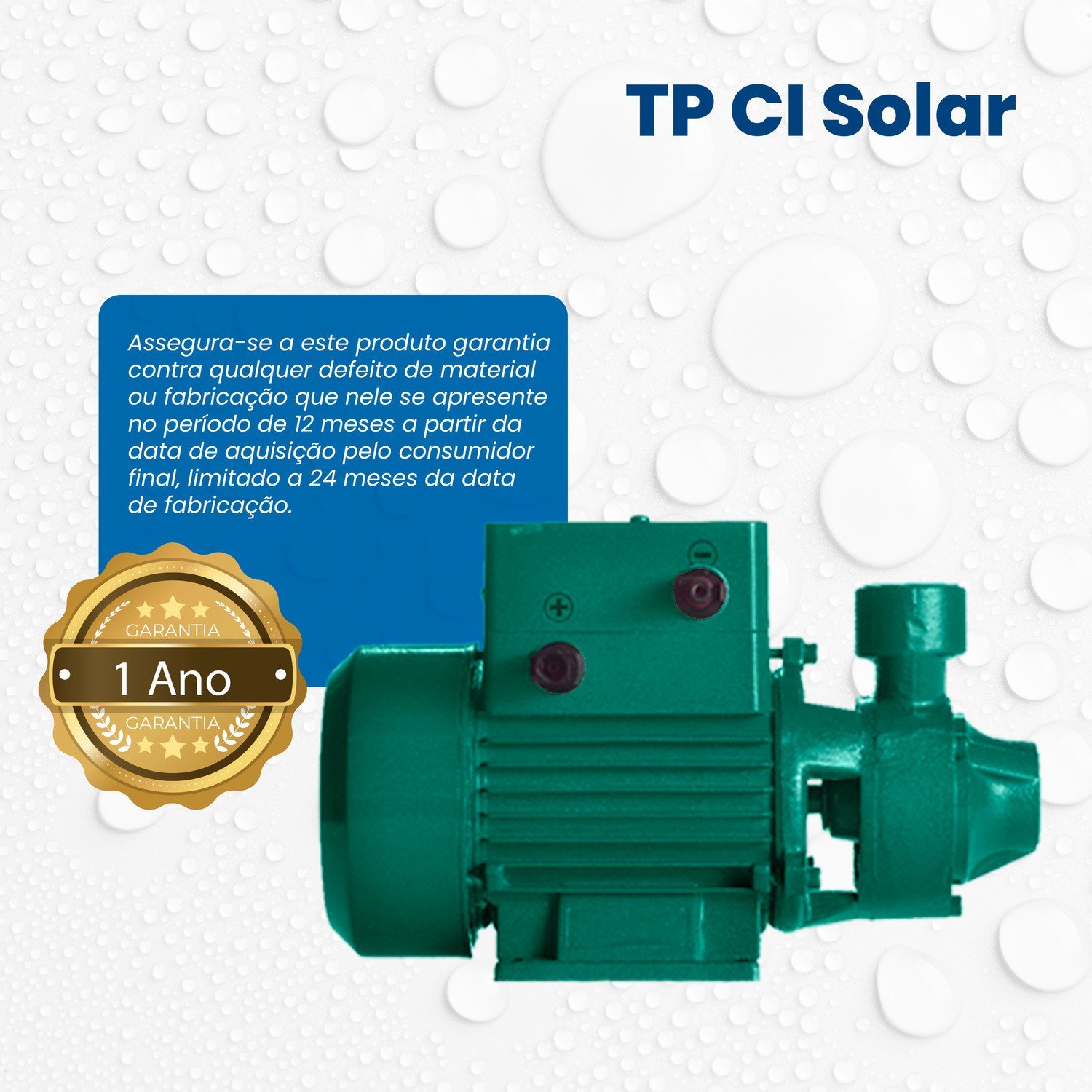 Bomba Solar Periférica Tp Ci 272 W Motor Thebe Ip44 44v - 6