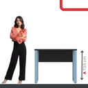 Ver imagem 5 de Escrivaninha M90/60p25tub 90cm Industrial