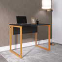 Ver imagem 1 de Escrivaninha M90/60P 25TUB 90cm Industrial Preto e Laranja