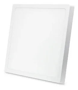 Plafon Sobrepor Quadrado Led 24w 3000k - Bronzearte - 1
