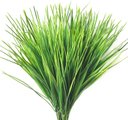 Ver imagem 1 de 10 Capim Verde Vanila 35cm Folhagem Artificial para Vaso 30cm