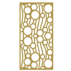 Painel Vazado Divisória Mdf Nairóbi Crú - 1,80x2,60m