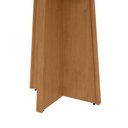 Ver imagem 3 de Conjunto Sala de Jantar Mesa Celebrare 90 Tampo Vidro Off White com 4 Cadeiras Apogeu - Lopas Amendo