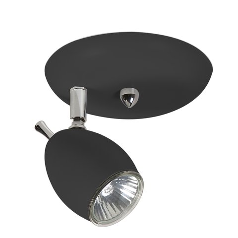 Spot Led Direcionável 12x12x12cm 1 Unidade Bivolt Preto