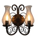 Ver imagem 5 de Linda Arandela Luminária de Parede com Cúpulas de Vidro