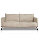 Ver imagem 5 de Sofá Zeki 2 Lugares 160 cm Linho Boucle Bege