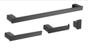 Ver imagem 1 de Linea Black Matte Kit Acessorios 4 Pecas - Ouse Metais
