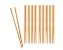 Ver imagem 2 de Kit Jogo De Hashi Bambu Palito Para Jantar Japonês 10 Pares