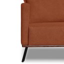 Ver imagem 3 de Sofá Zeki 2 Lugares 180 cm Linho Boucle Cobre