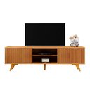 Ver imagem 1 de Rack Siena para TV 65" 220cm MDP com Pés Naturale Mavaular Móveis