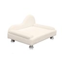 Ver imagem 4 de Mini Sofá Cama Divã Pet Cães e Gatos Orgânico Confortável e Reforçado Bouclé