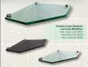 Ver imagem 2 de Prateleira Canto Chanfrada C/ Fenda 25 X25 Cm - 8mm Fume