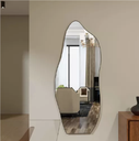 Ver imagem 2 de Espelho Decorativo Moldura de Aluminio E06 115 X 60 Orgânico Lapidado Moderno Pinterest Preto