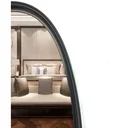 Ver imagem 3 de Espelho Decorativo Moldura de Aluminio E06 115 X 60 Orgânico Lapidado Moderno Pinterest Preto