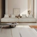 Ver imagem 2 de Kit 2 Sofás 2 Lugares Decoração Lazer Sala Ibiza 160cm Bouclé - Adj Decor