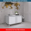 Ver imagem 5 de Mapoteca 5 Gavetas Pandin 120cm (larg) Inmetro Tampo Mdp Cinza