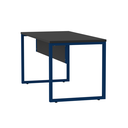 Ver imagem 7 de Mesa Madeira M150/70P25TUB 150cm Industrial Preto e Azul Delrei