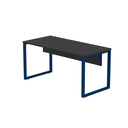 Ver imagem 6 de Mesa Madeira M150/70P25TUB 150cm Industrial Preto e Azul Delrei