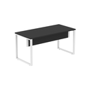 Ver imagem 3 de Mesa Madeira M150/70P25TUB 150cm Industrial Preto e Branco