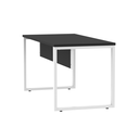 Ver imagem 7 de Mesa Madeira M150/70P25TUB 150cm Industrial Preto e Branco