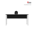 Ver mais imagens de Mesa Madeira M150/70P25TUB 150cm Industrial Preto e Branco
